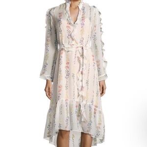 Floral Sheer Midi Dress